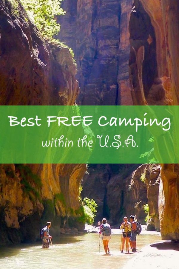 THE BEST FREE CAMPING ACROSS THE USA - GobiGear